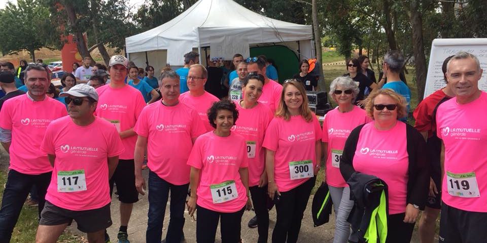 mutuelle générale nantes course foulées parc d'ar mor saint herblain t-shirt tee shirts personnalisés partenariat goodies euptouyou