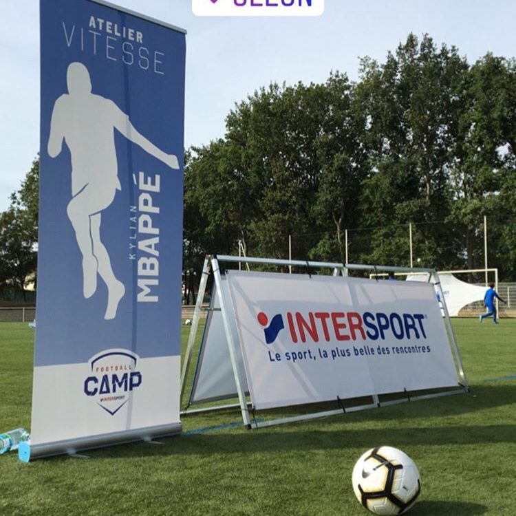 sportpack, signalétique sportive, tobloutdoor, mur image, roll up, panneau célébration, oriflammes