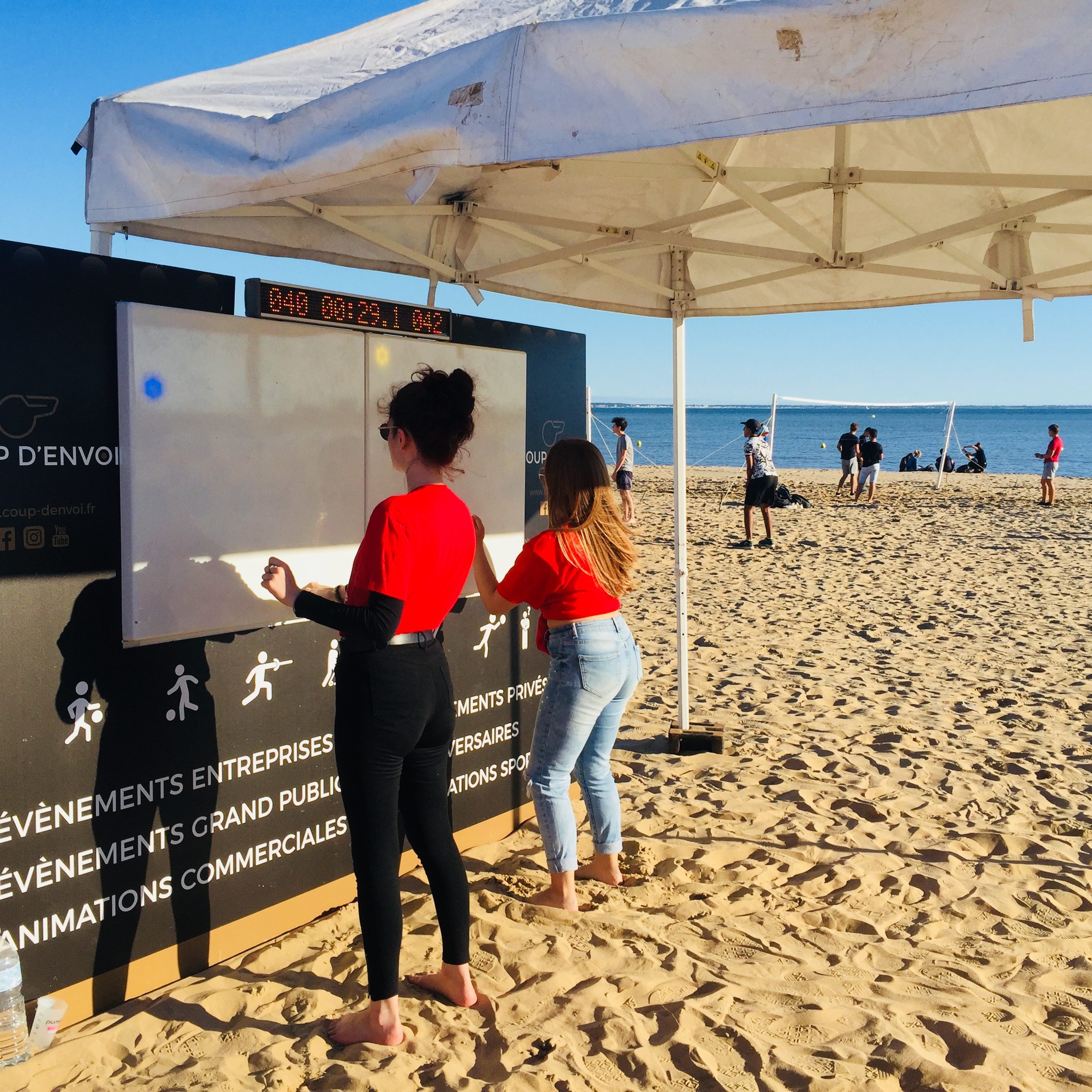 iut saint nazaire, dut, escape game, rentrée, intégration, mur digital, plage, alvéole 12, mathieu failler, évènement, coup d'envoi