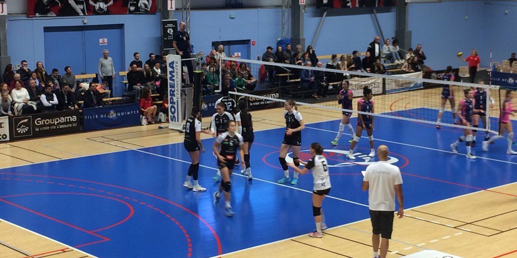 signalétique sportive Quimper Volley 29